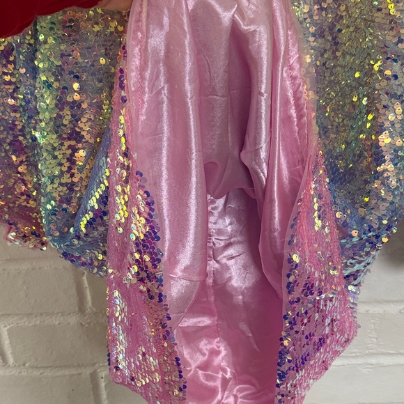 Lola & The Boys Sequin Ombré Girls Dress - Picture 4 of 4